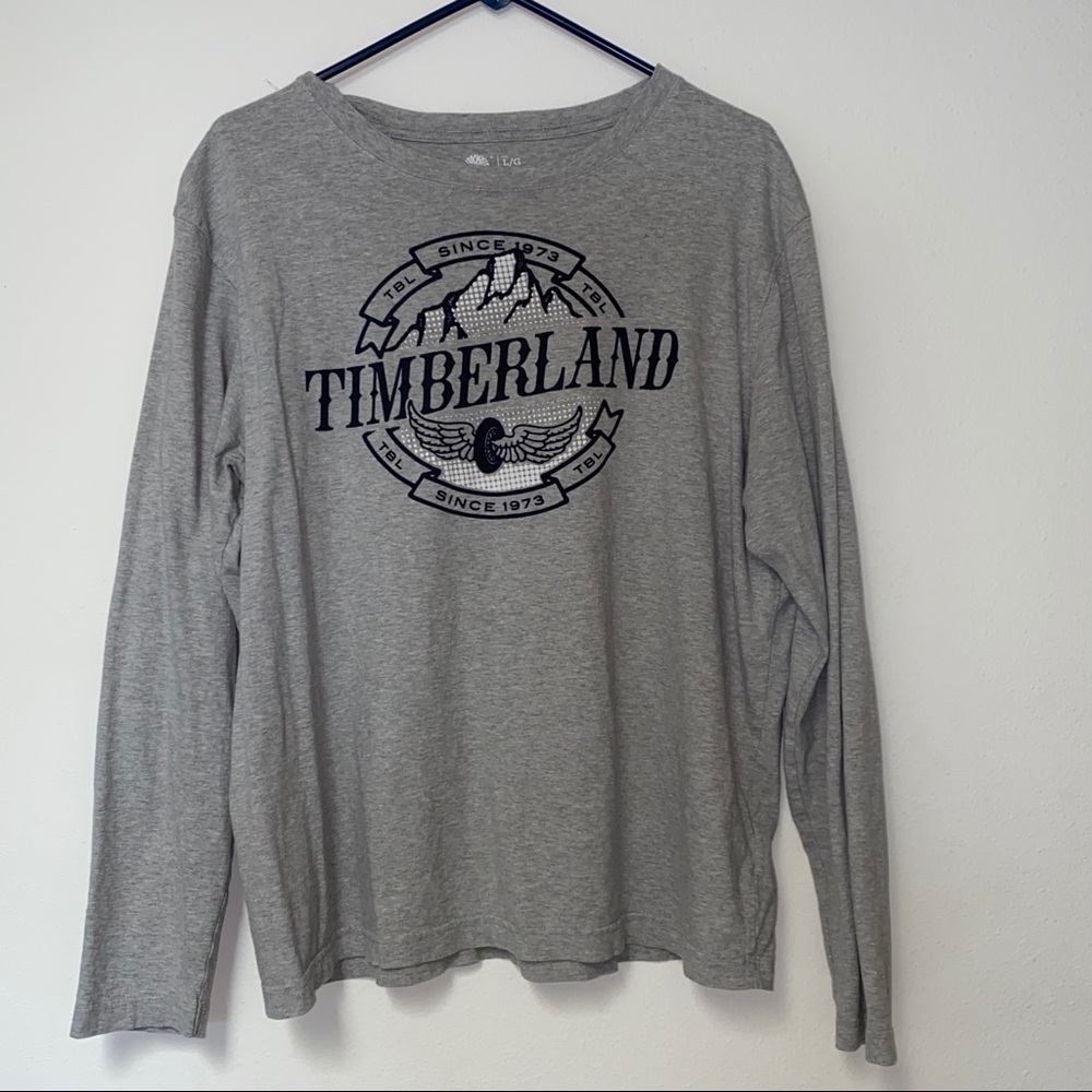 “TBL” GREY LONG SLEEVE TEE SHIRT